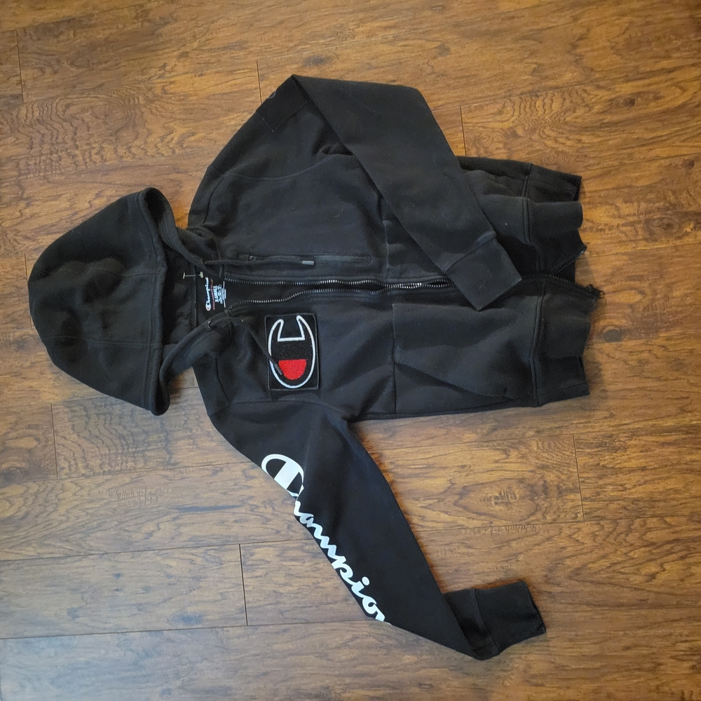 Champion Black Full-Zip Hoodie